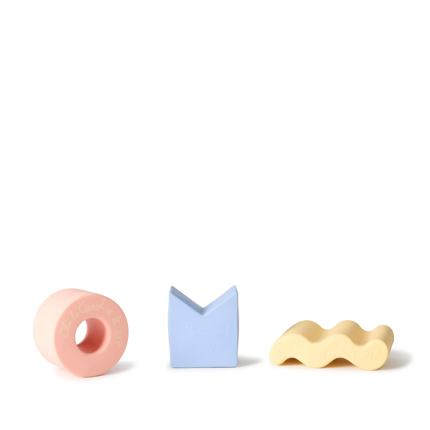 3 Geometric Figures Circle Baby Stacking Toy Blocks - Image 3
