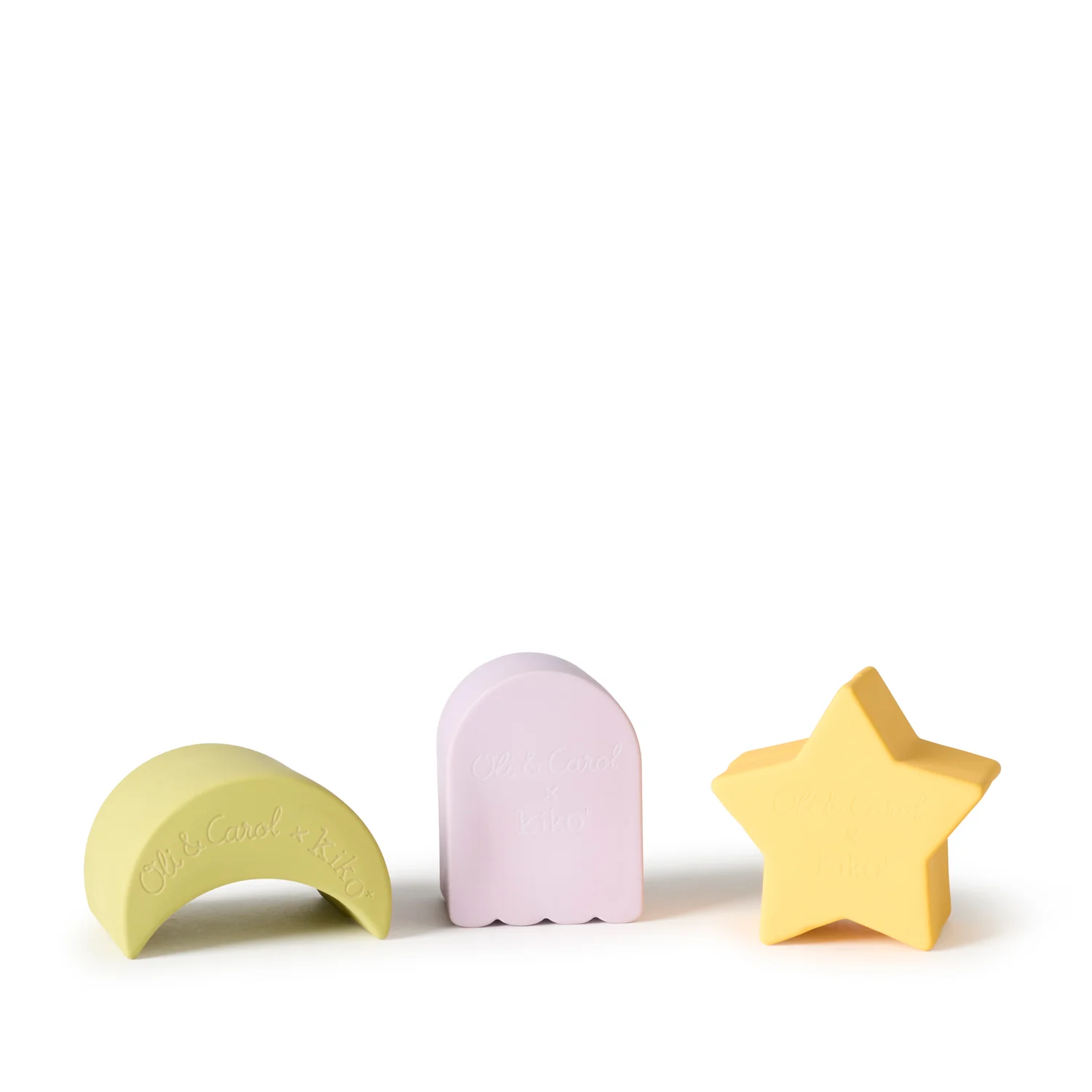 3 Geometric Figures Star Baby Stacking Toy Blocks - Image 3