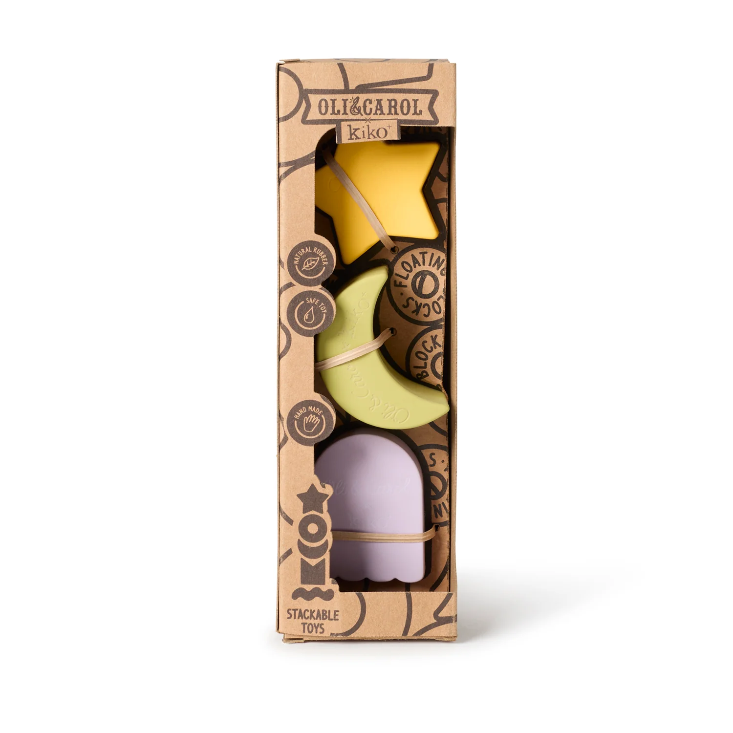 3 Geometric Figures Star Baby Stacking Toy Blocks - Image 4