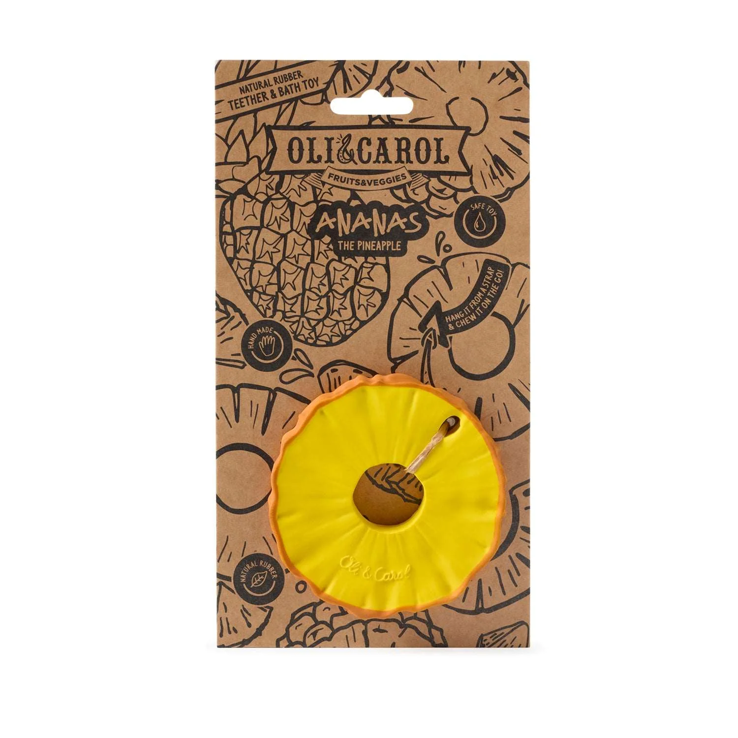 Ananas the Pineapple Baby Teether - Image 3