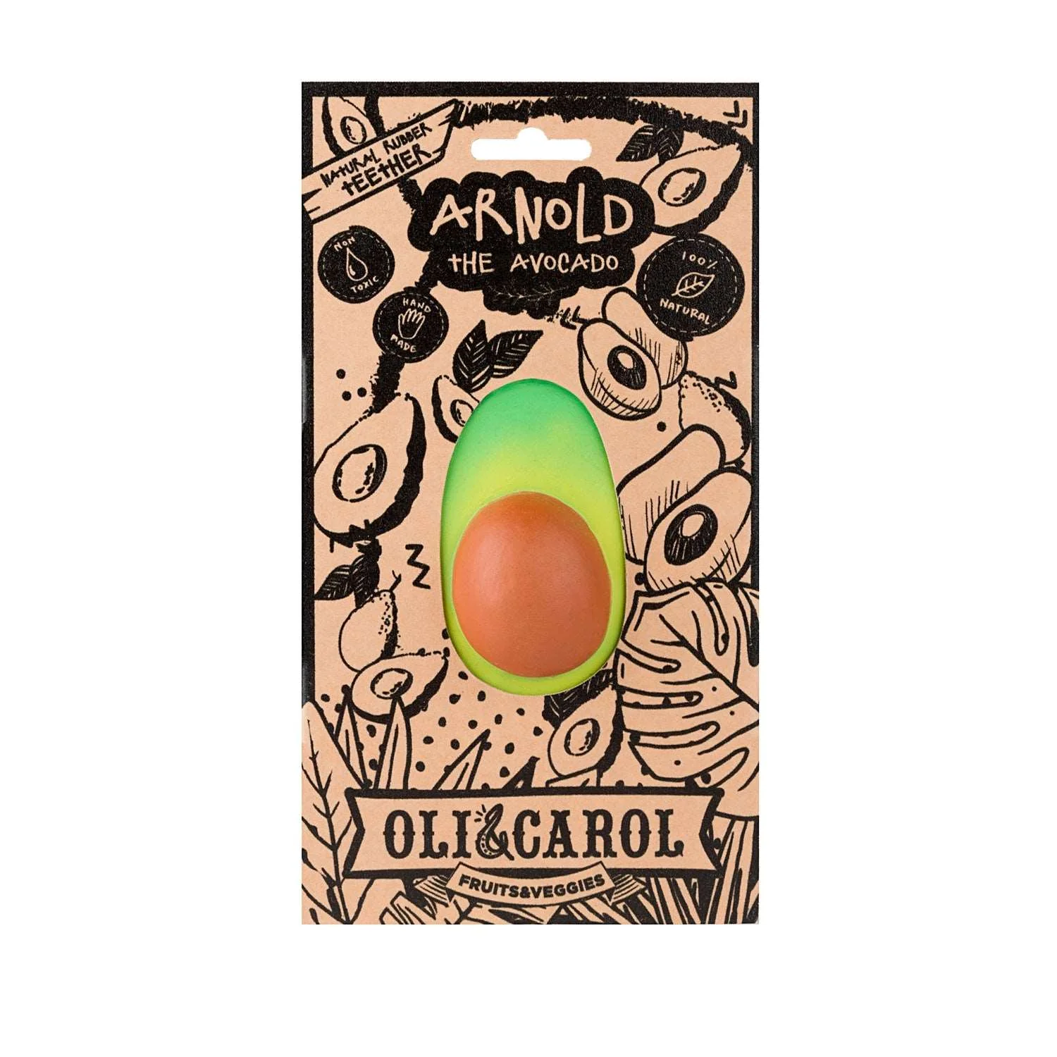 Arnold the Avocado Baby Teether - Image 3
