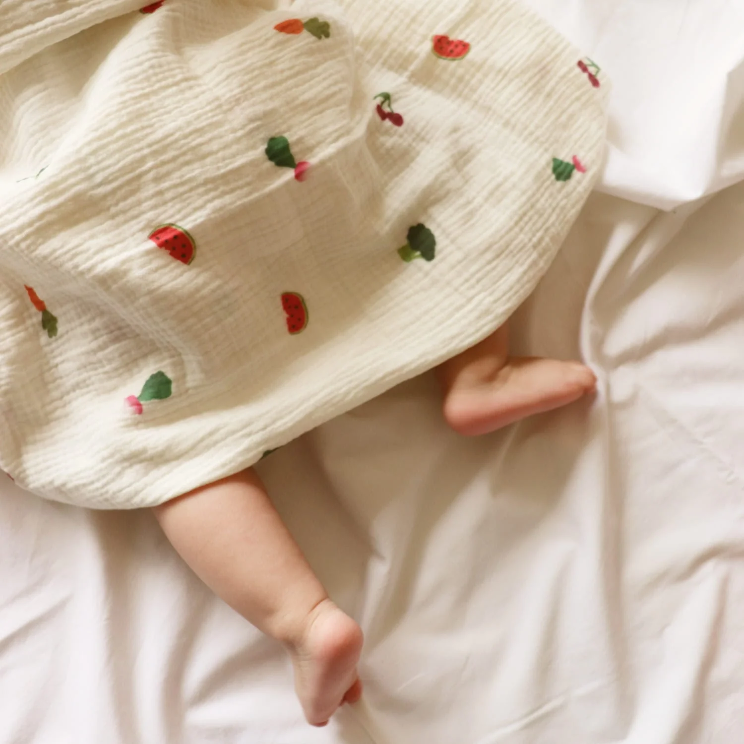 Fruits & Veggies Baby Muslin - Image 3
