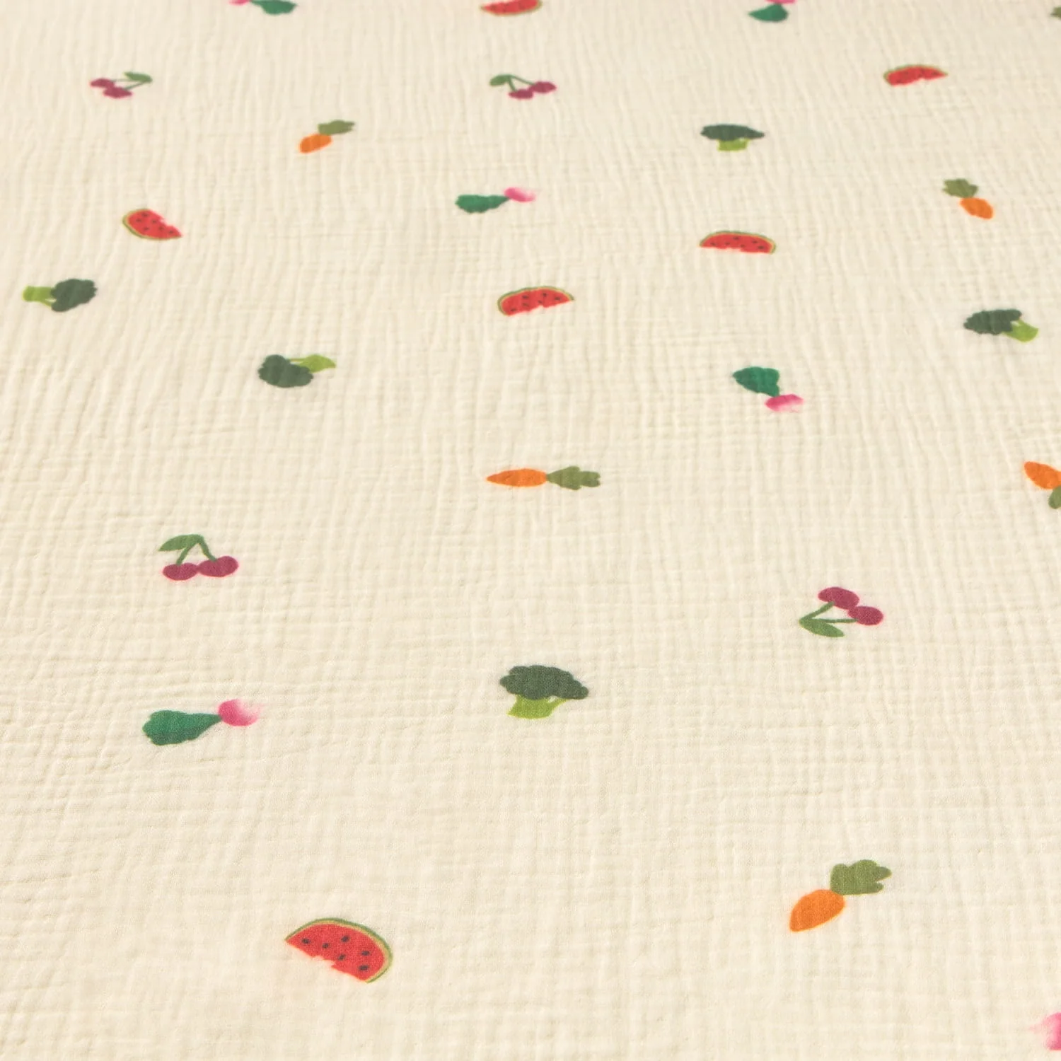 Fruits & Veggies Baby Muslin - Image 6