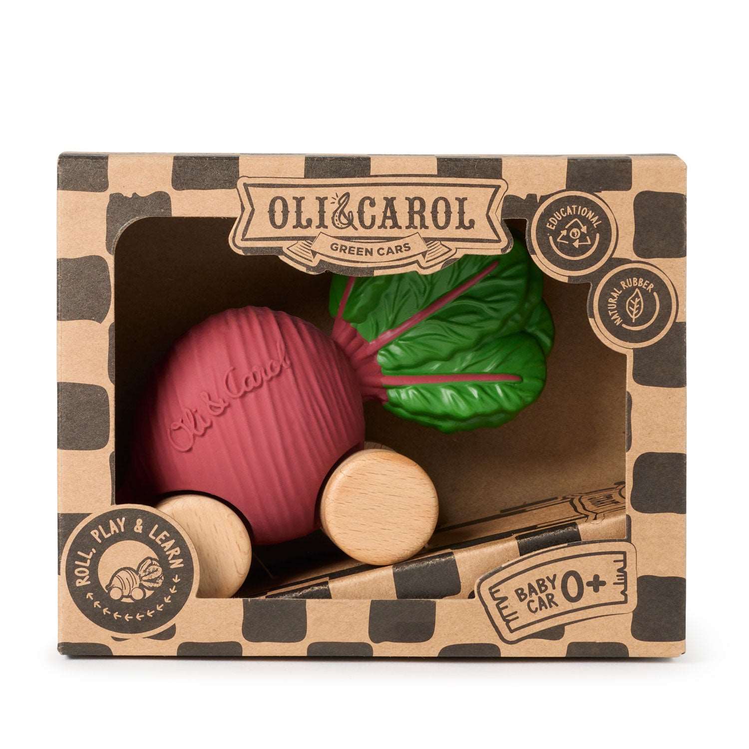 Betty The Beetroot Baby Car Toy - Image 4