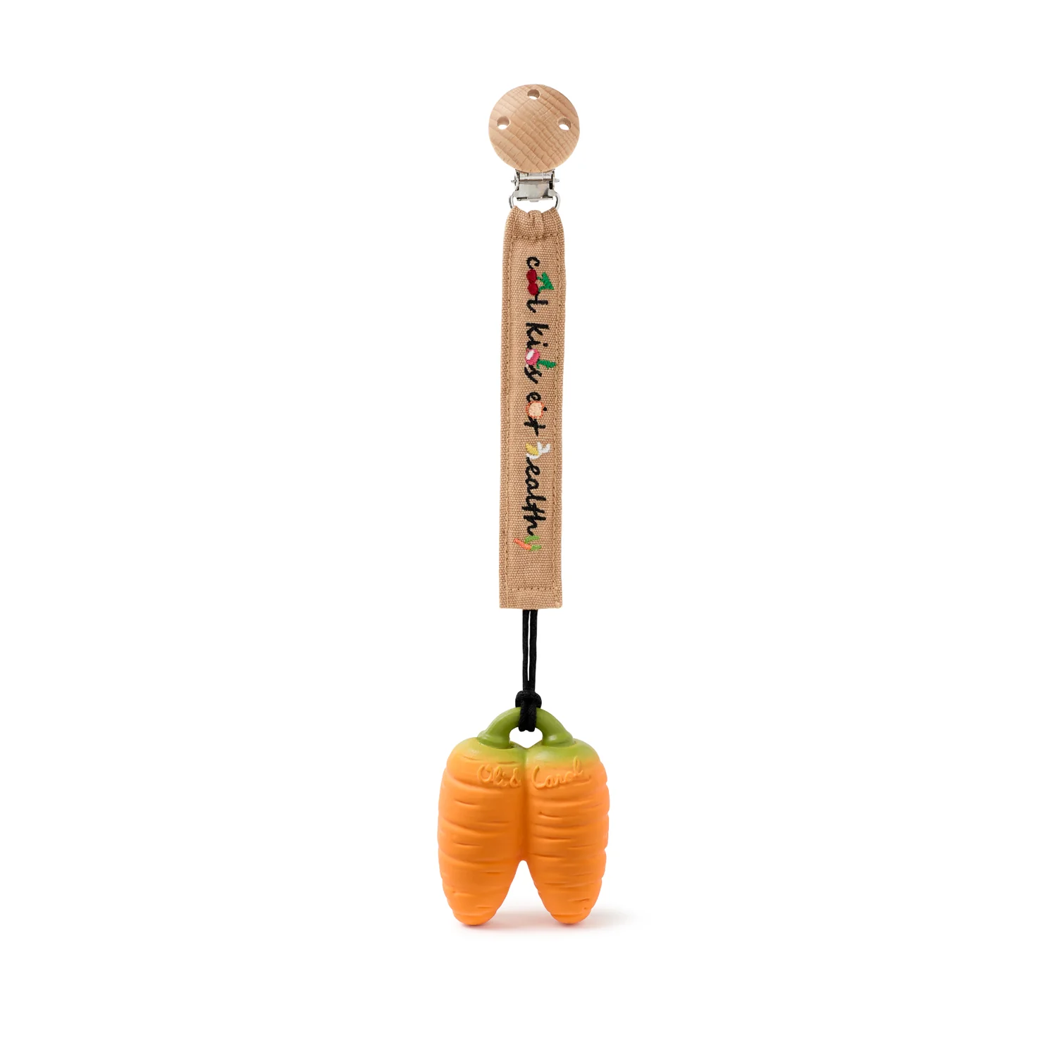 Cathy the Carrot Mini Doudou-Teether - Image 5