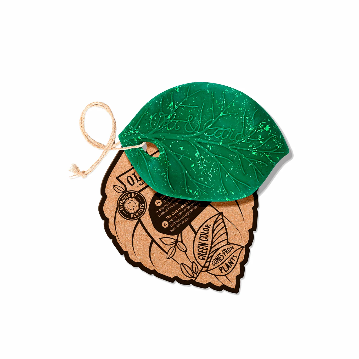 Chlorophyll Leaf Baby Teether - Image 3