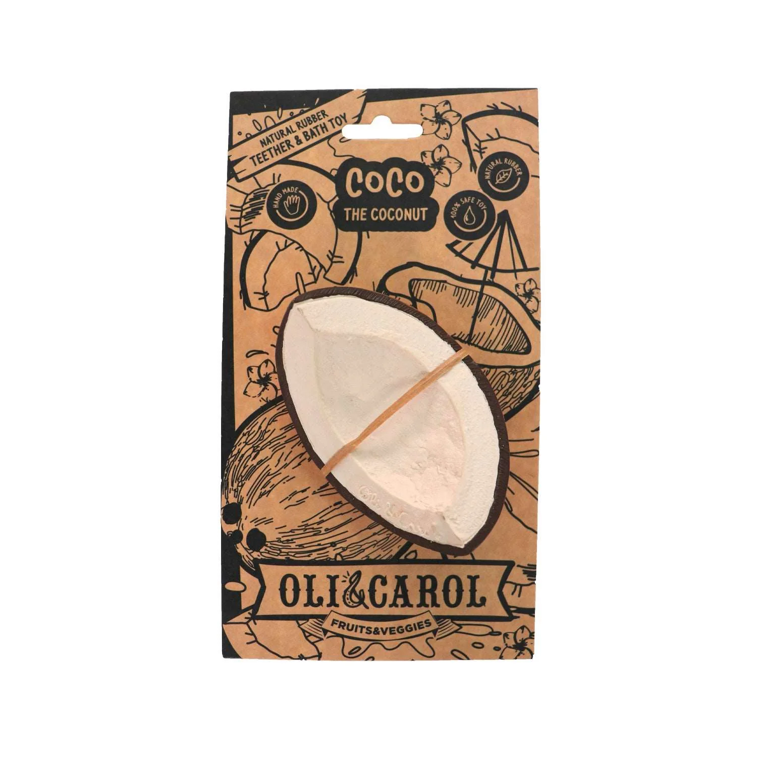 Coco the Coconut Baby Teether - Image 4