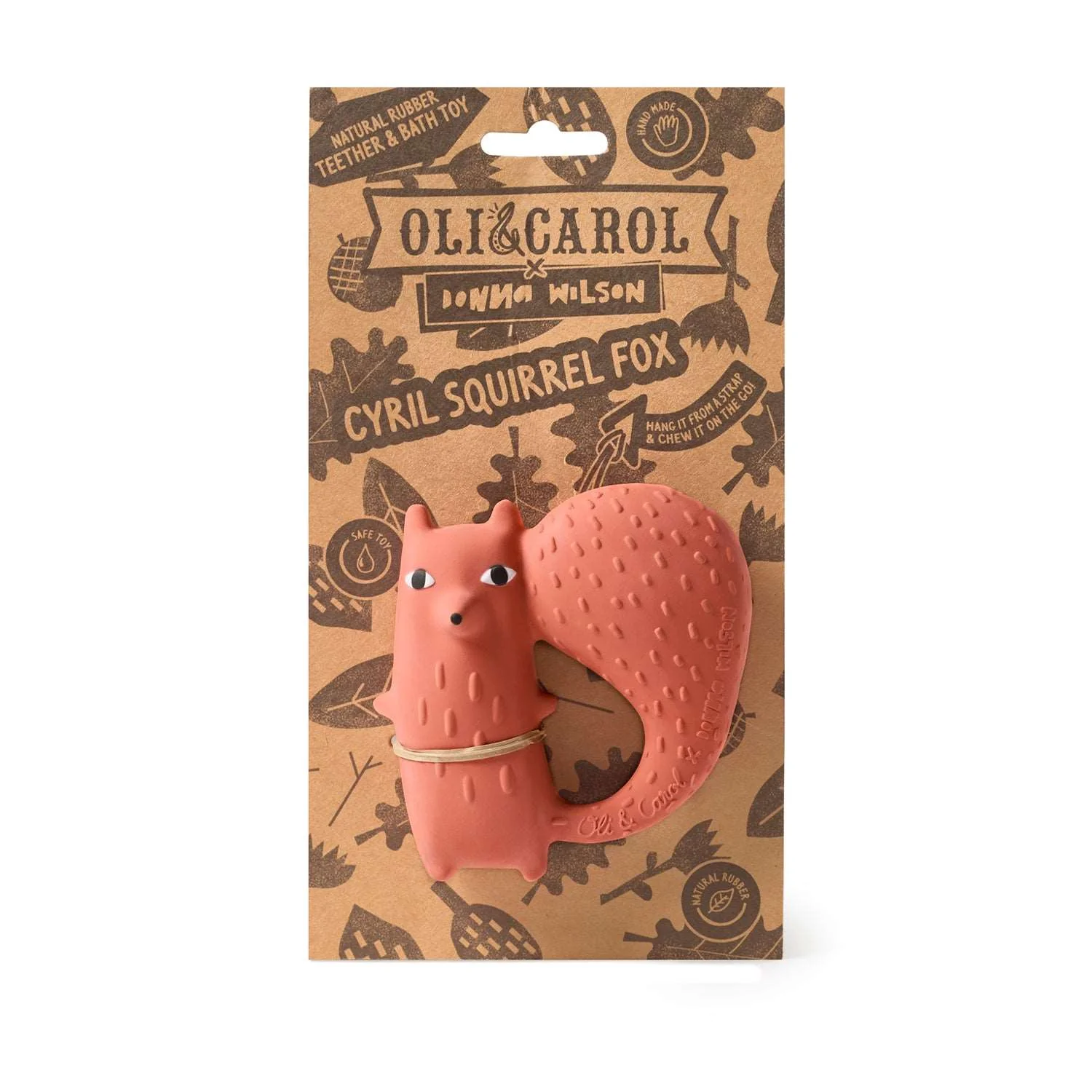 Cyril Squirrel Fox Baby Teether - Image 3