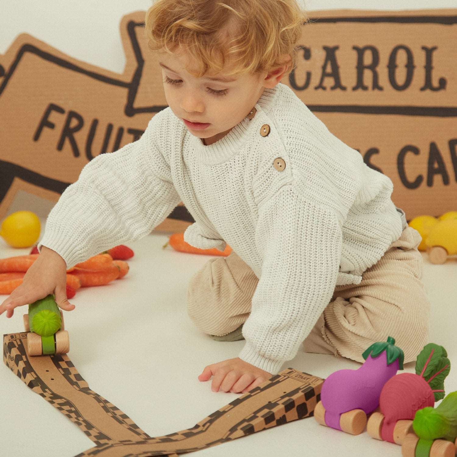 Emma The Eggplant Baby Car Toy - Image 5