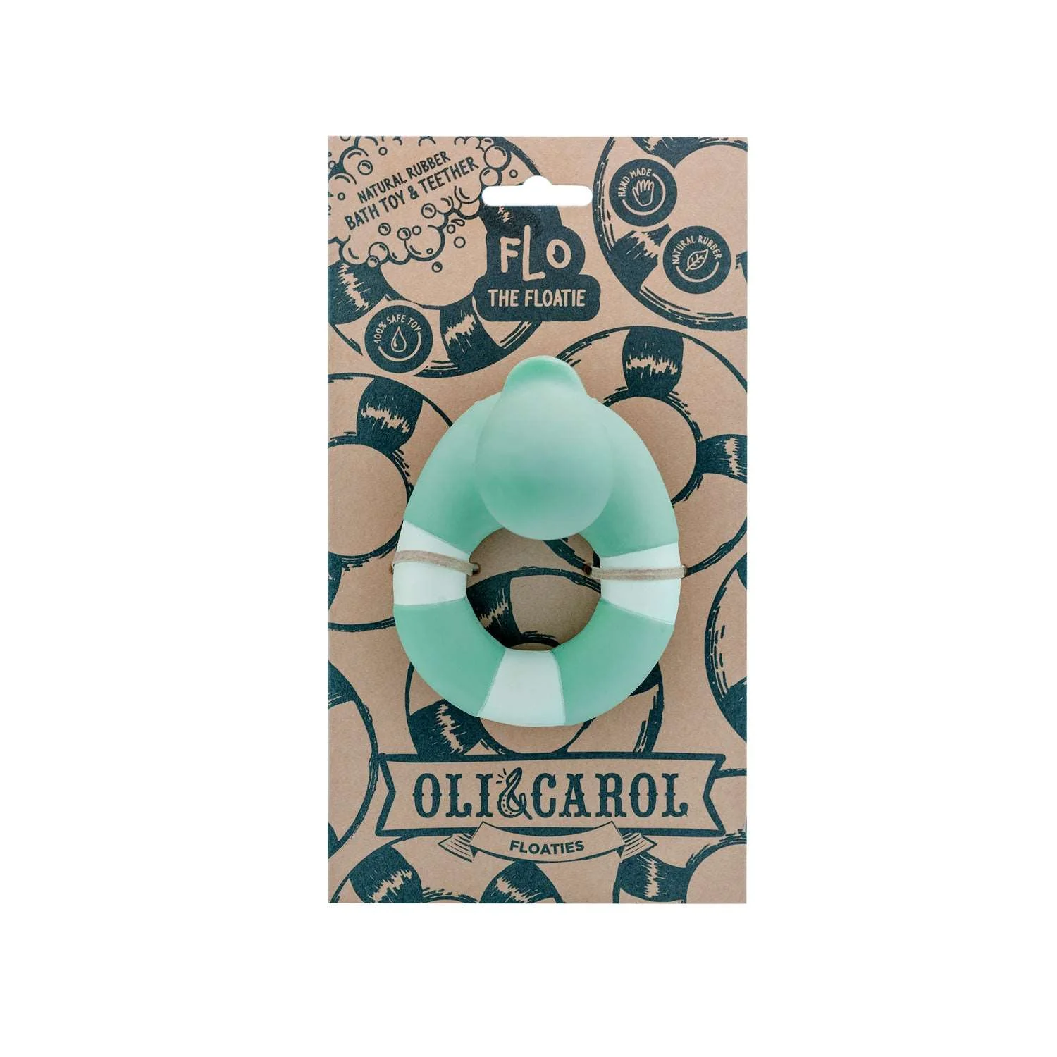Flo the Floatie Mint Bath Toy - Image 4