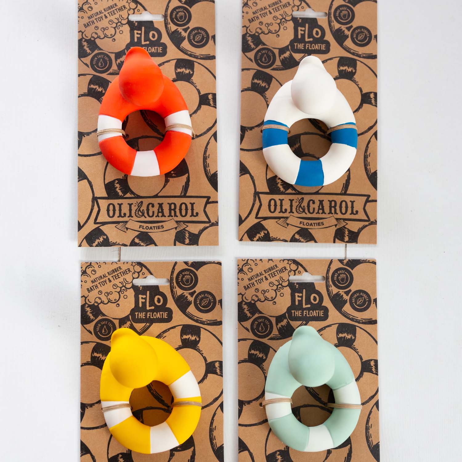 Flo the Floatie Mint Bath Toy - Image 6