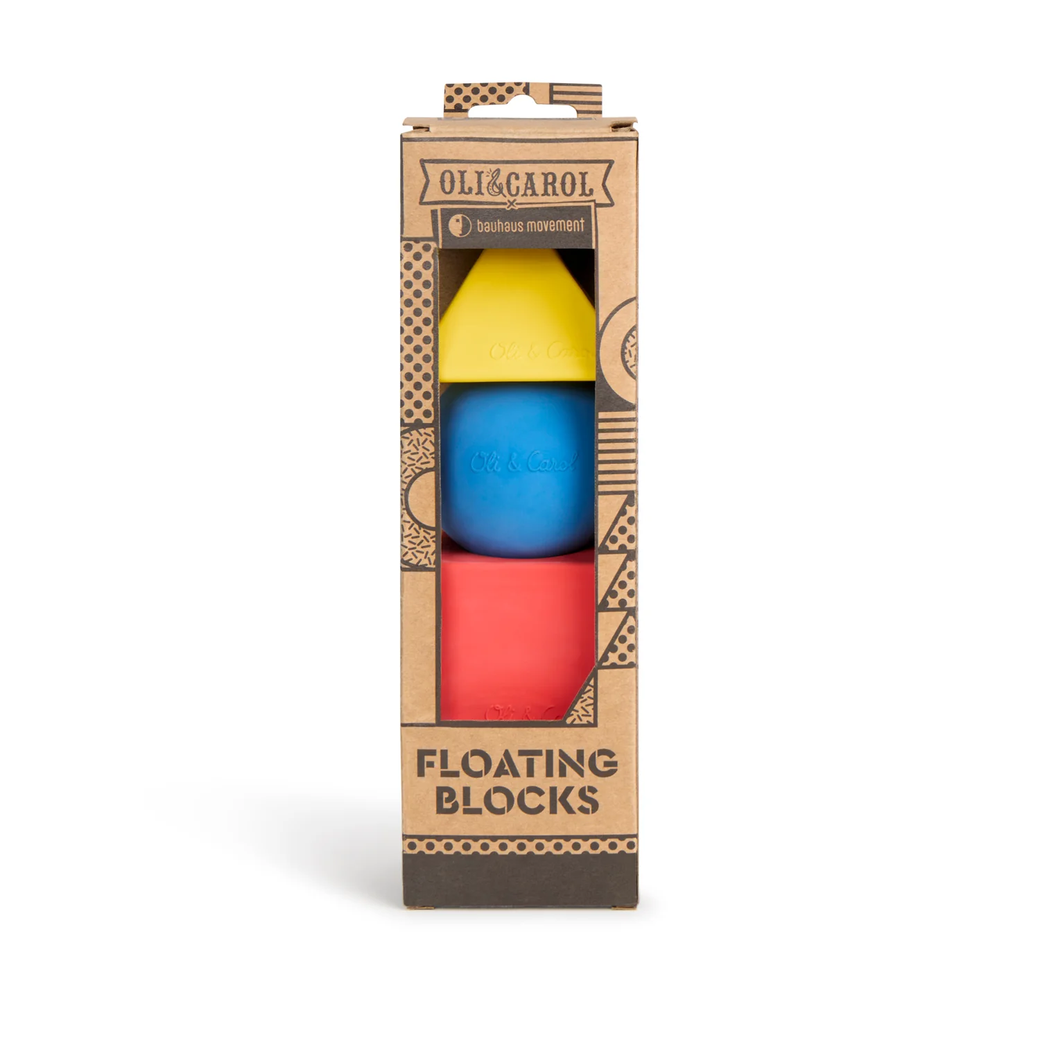 3 Geometric Figures Basic Colors Baby Stacking Toy Blocks - Image 4