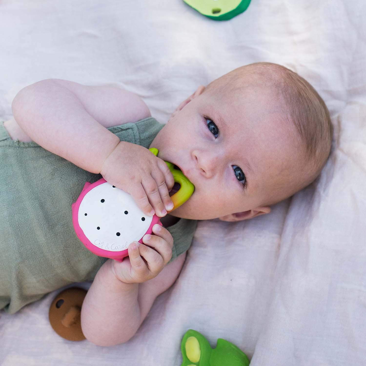 Fucsia the Dragonfruit Baby Teether - Image 4