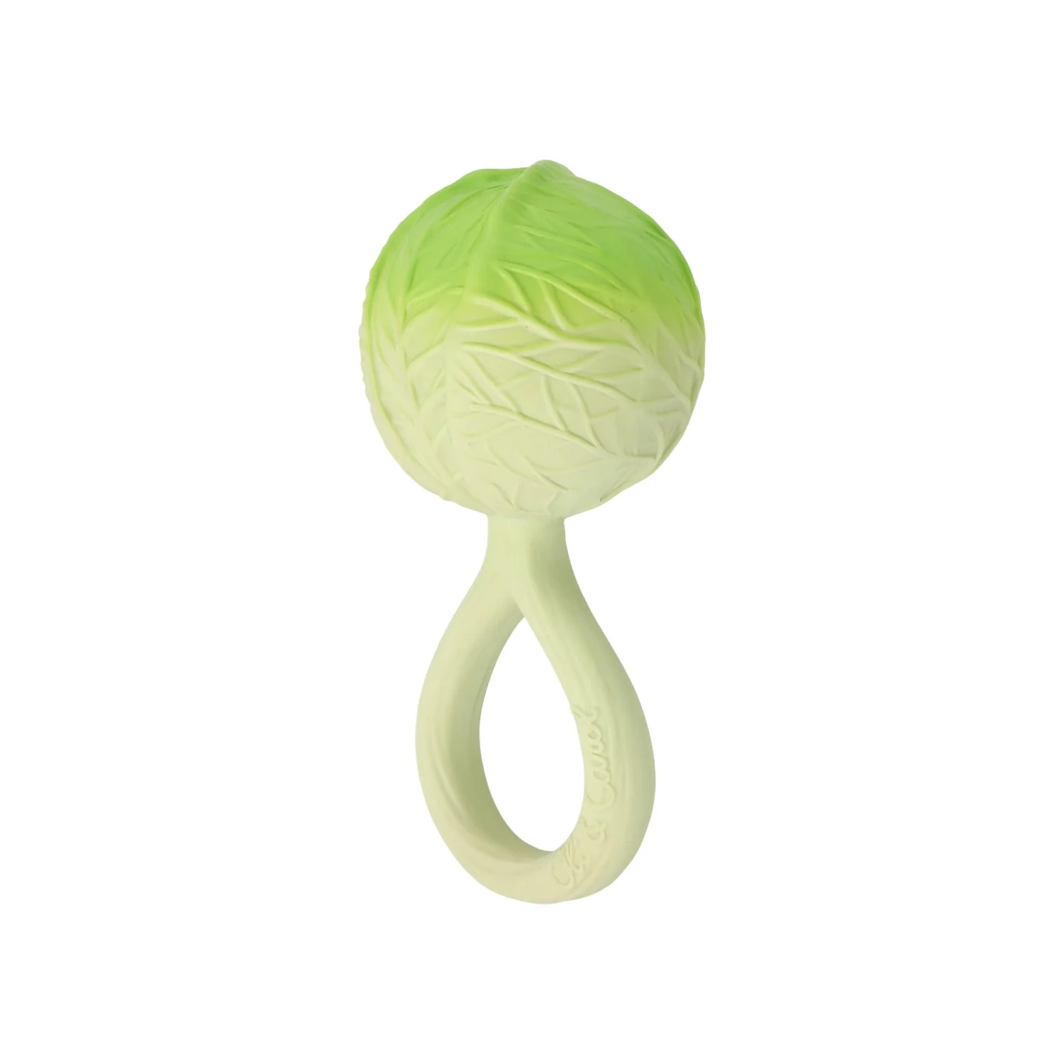 Green Cabbage Rattle Toy - Image 5