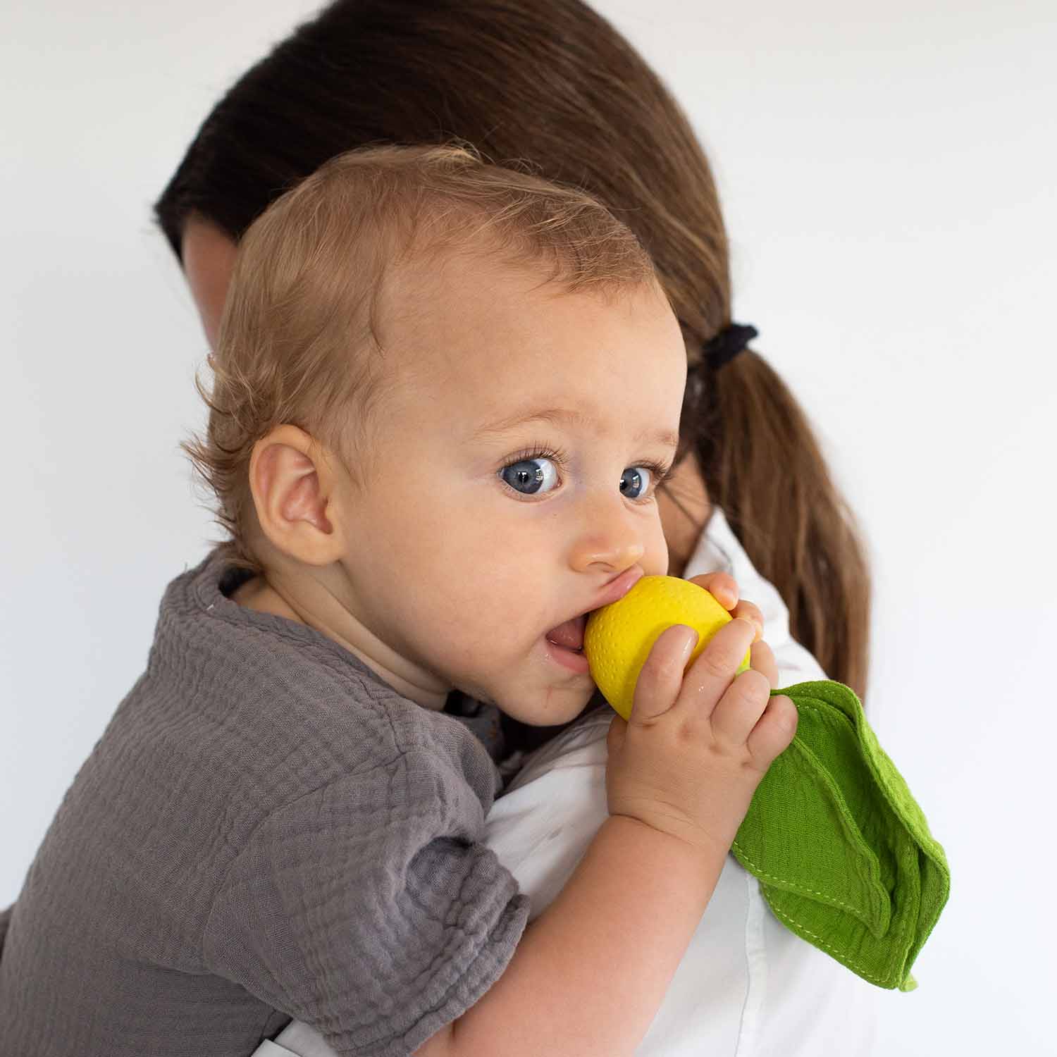 Lou the Lemon Mini Doudou-Teether - Image 6
