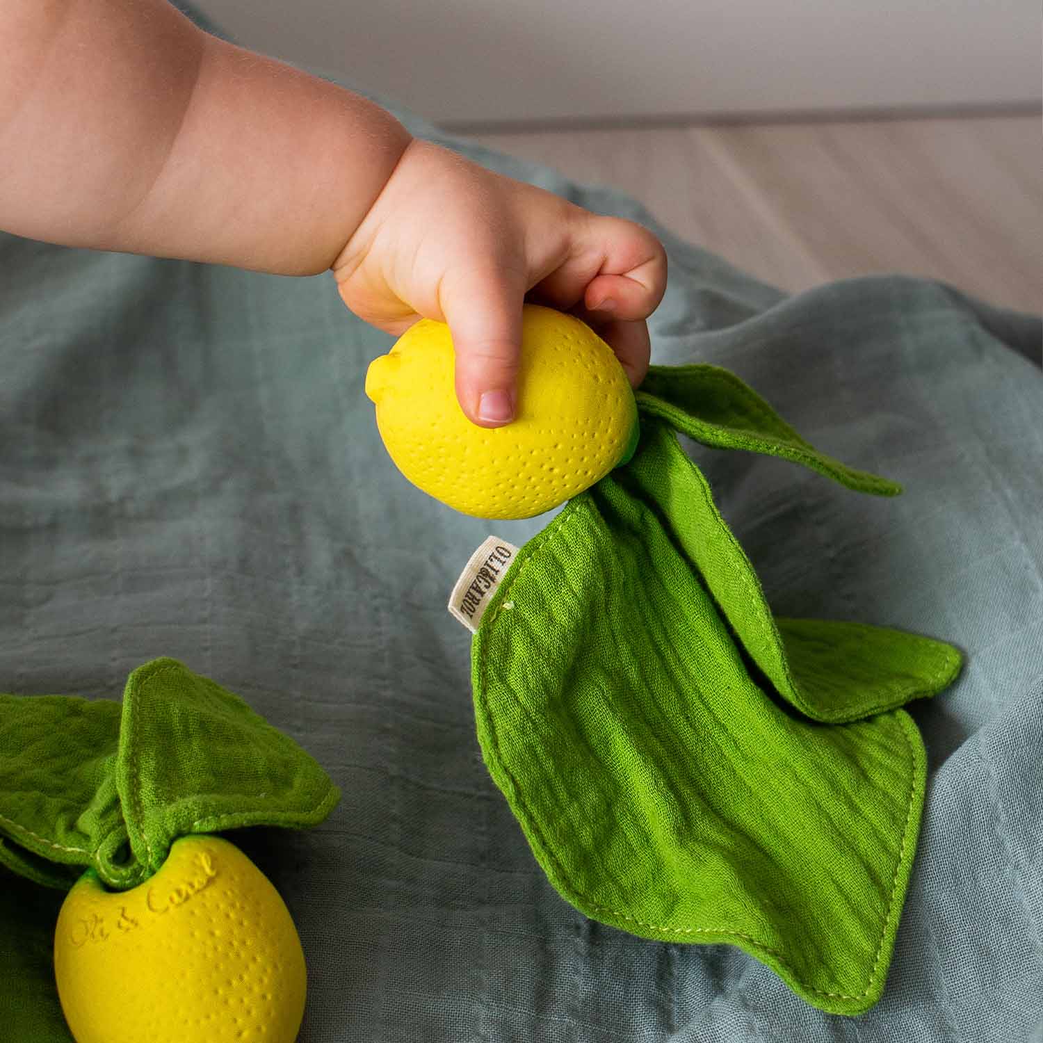 Lou the Lemon Mini Doudou-Teether - Image 7