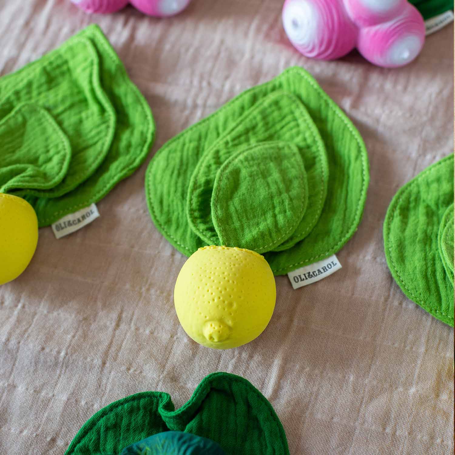 Lou the Lemon Mini Doudou-Teether - Image 8