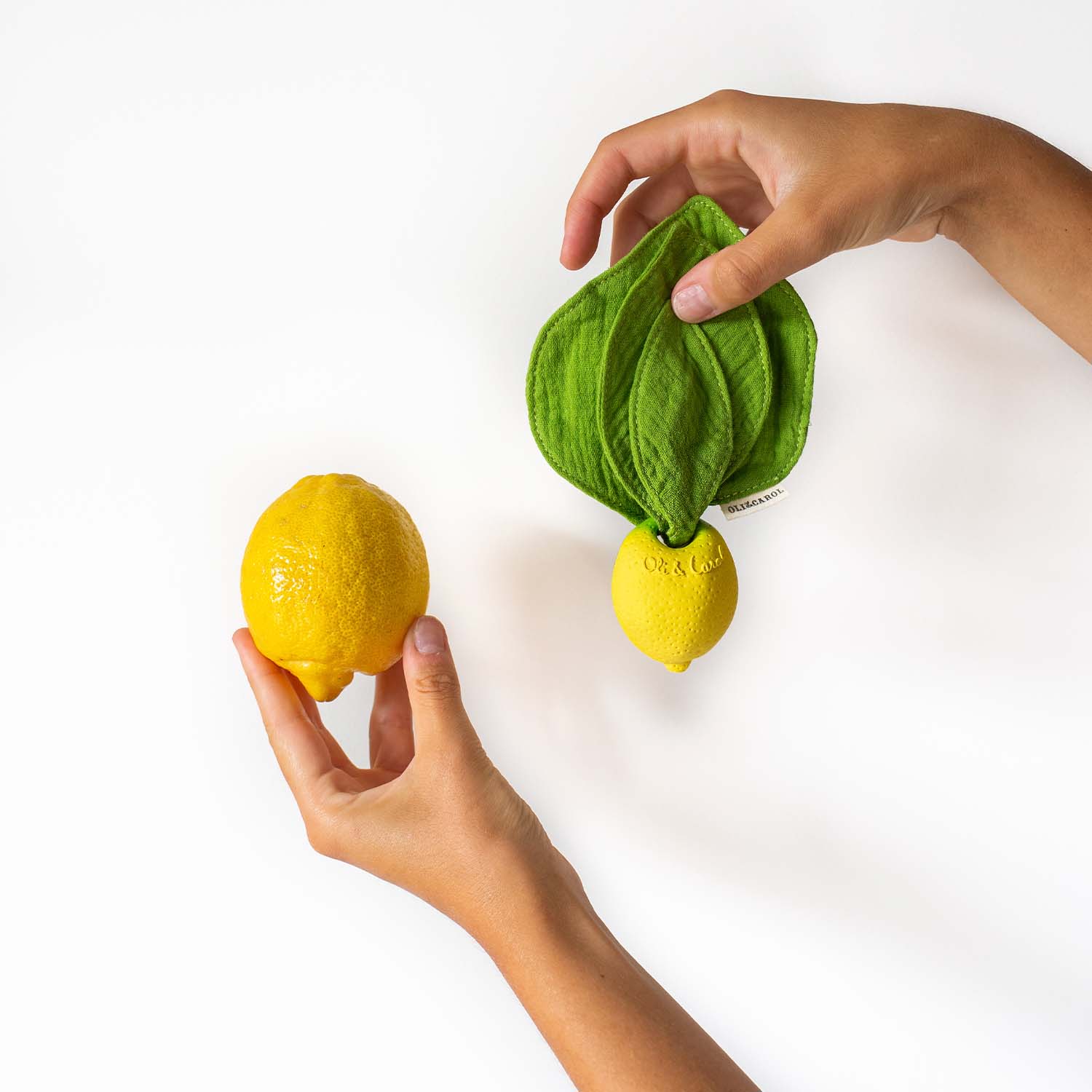 Lou the Lemon Mini Doudou-Teether - Image 9