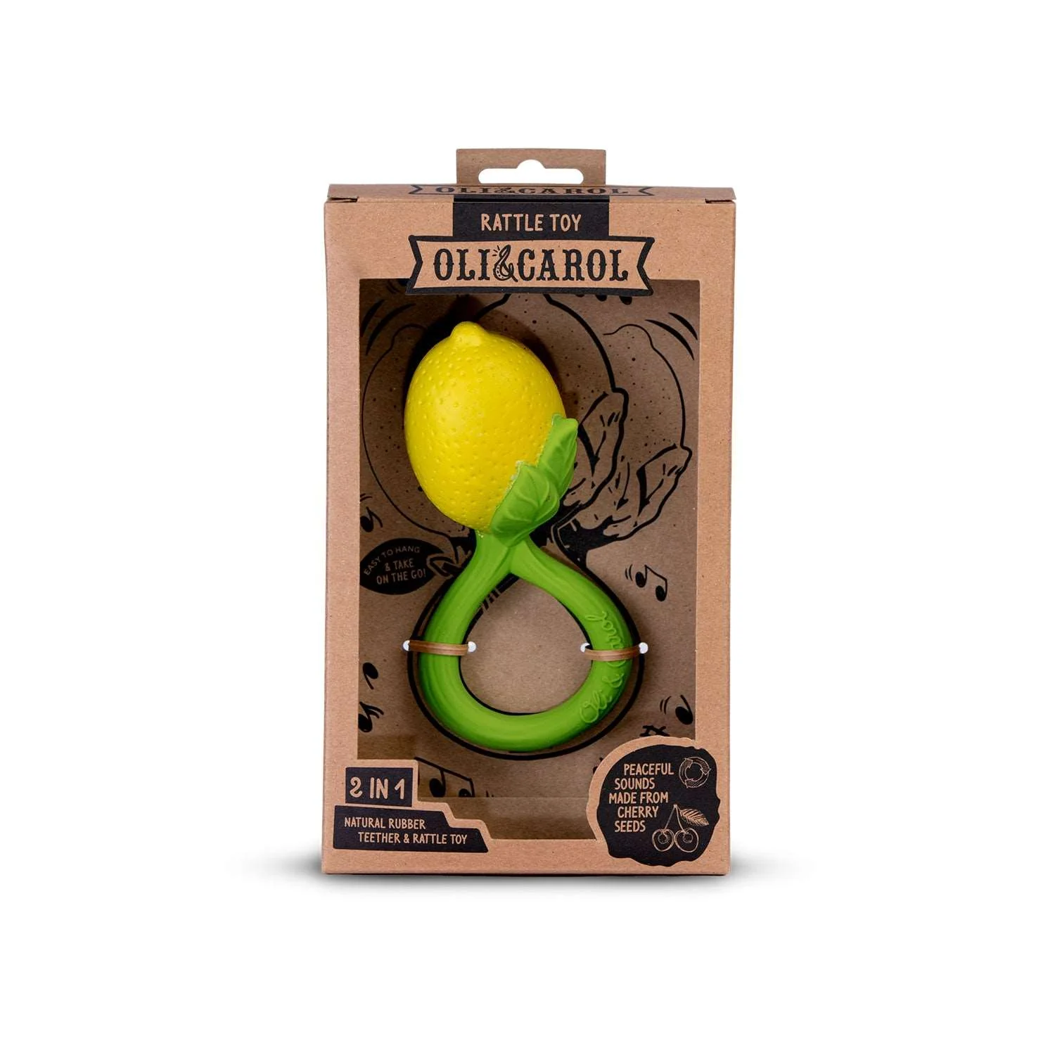 Lemon Rattle Toy - Image 3