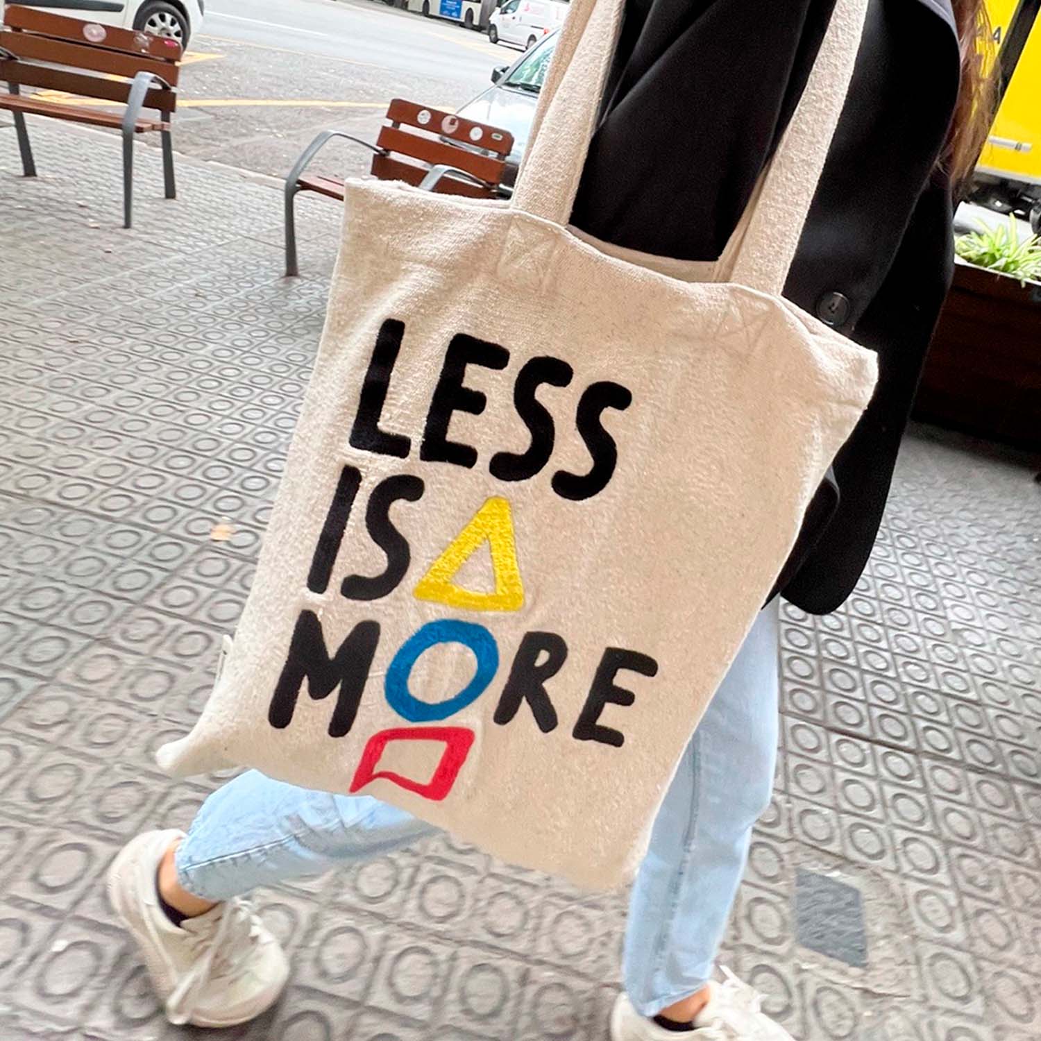 Less Is More Tote Bag - Image 3
