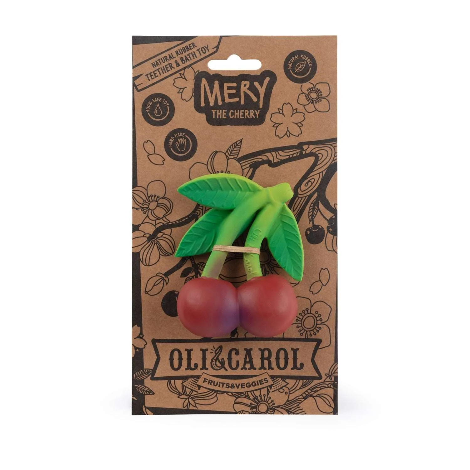 Mery the Cherry Baby Teether - Image 3