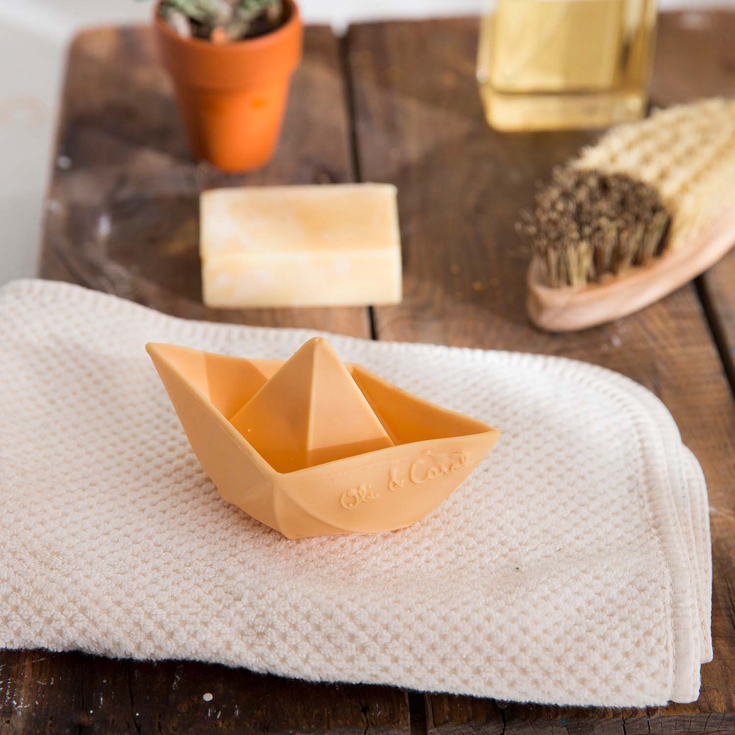 Origami Boat Nude Bath Toy - Image 5