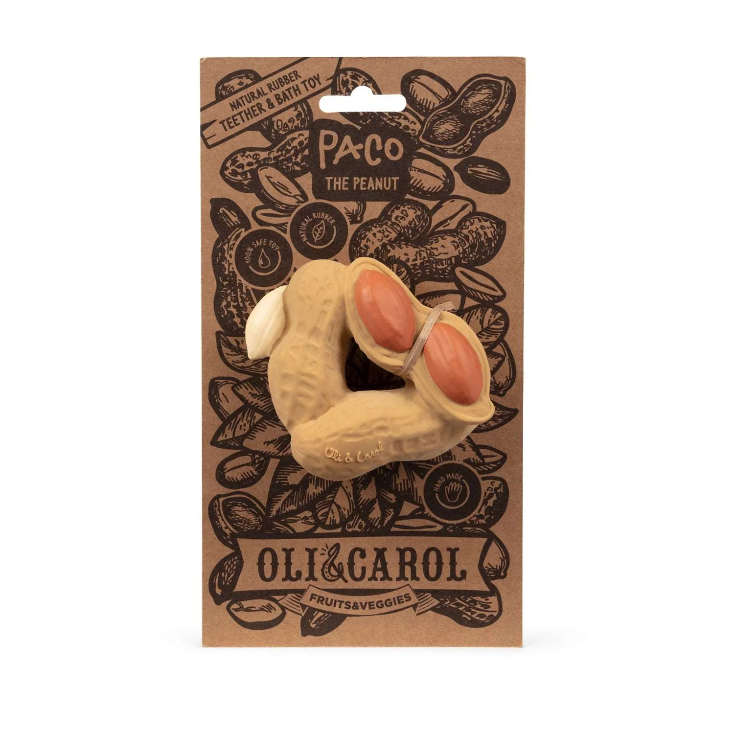 Paco the Peanut Baby Teether - Image 3