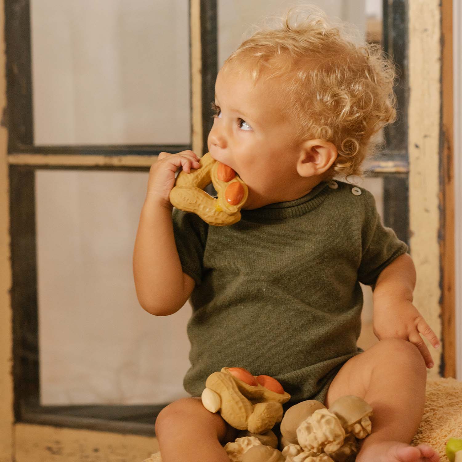 Paco the Peanut Baby Teether - Image 4
