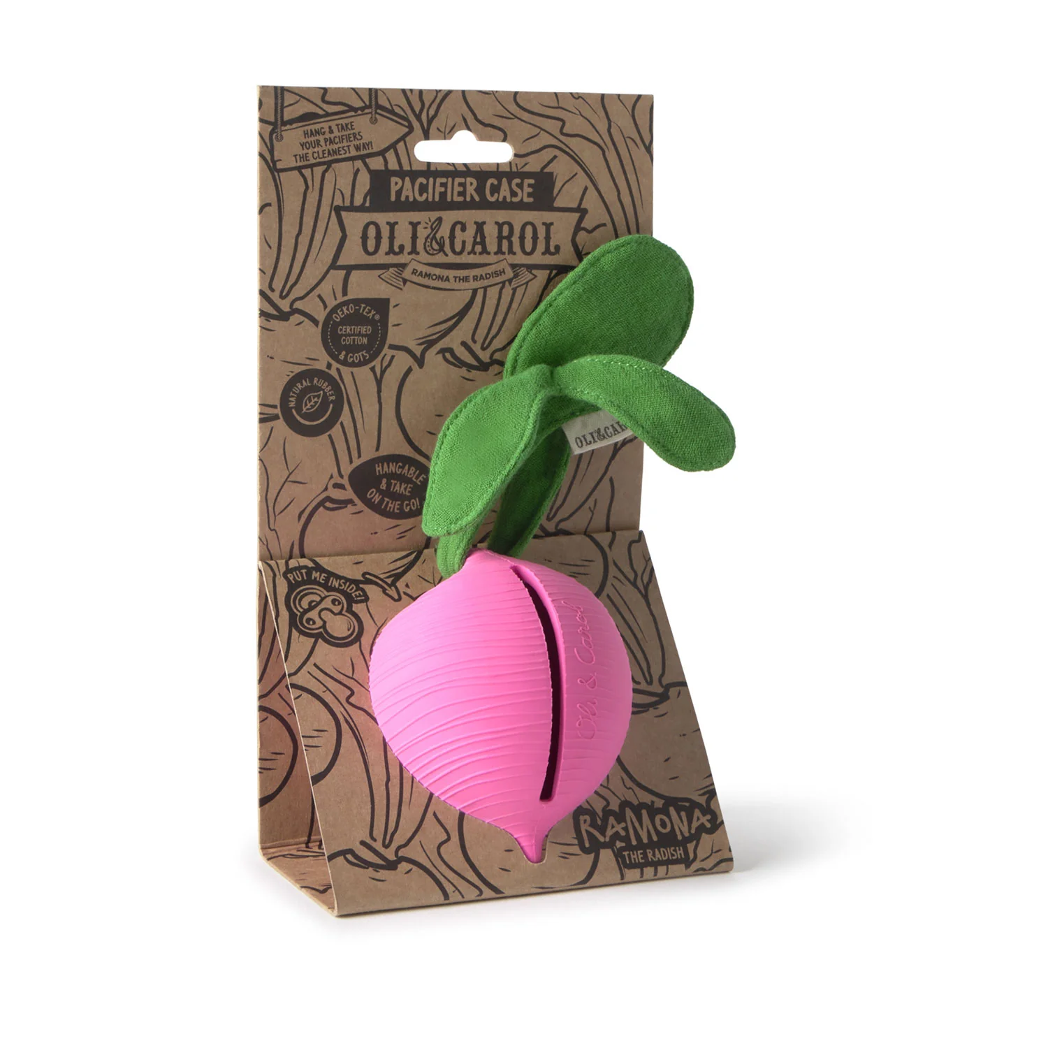Ramona the Radish Pacifier Case - Image 4