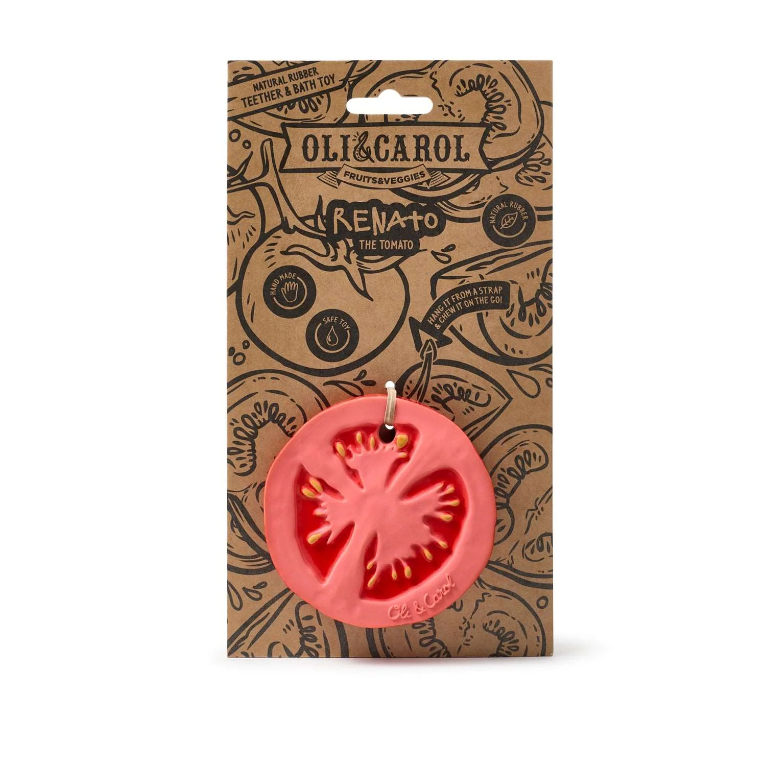 Renato the Tomato Baby Teether - Image 4