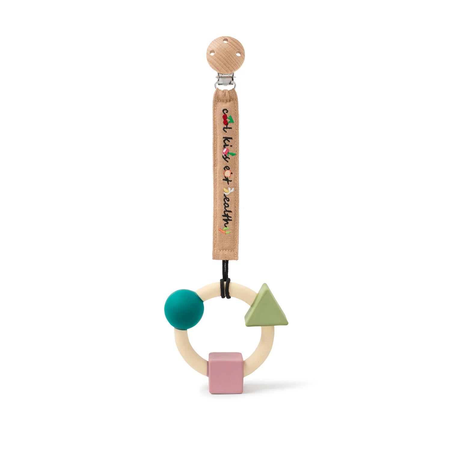Teething Ring Soft Colors Baby Teether - Image 5