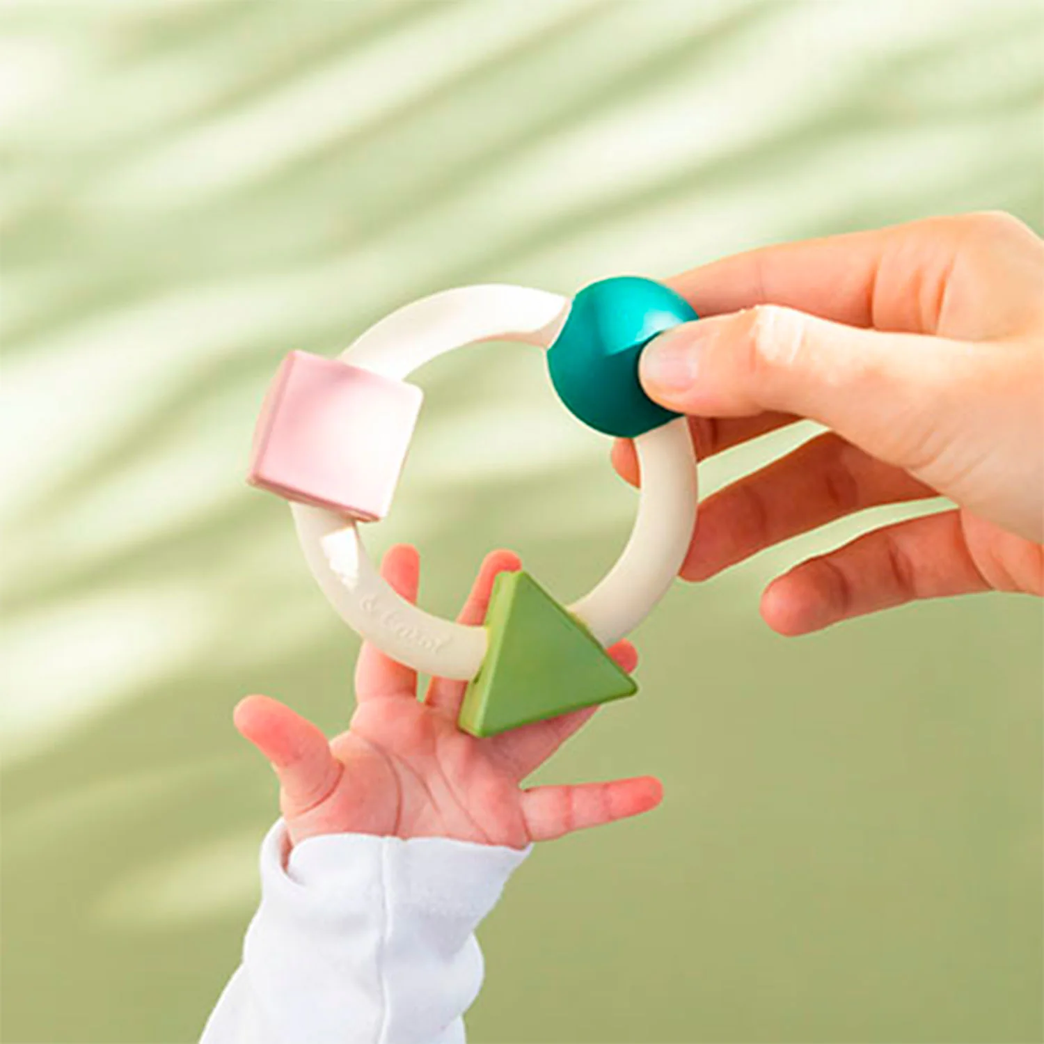 Teething Ring Soft Colors Baby Teether - Image 6
