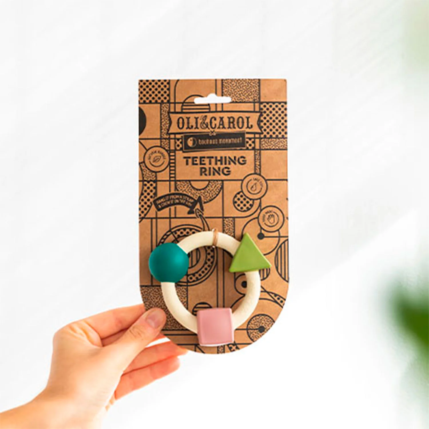 Teething Ring Soft Colors Baby Teether - Image 8