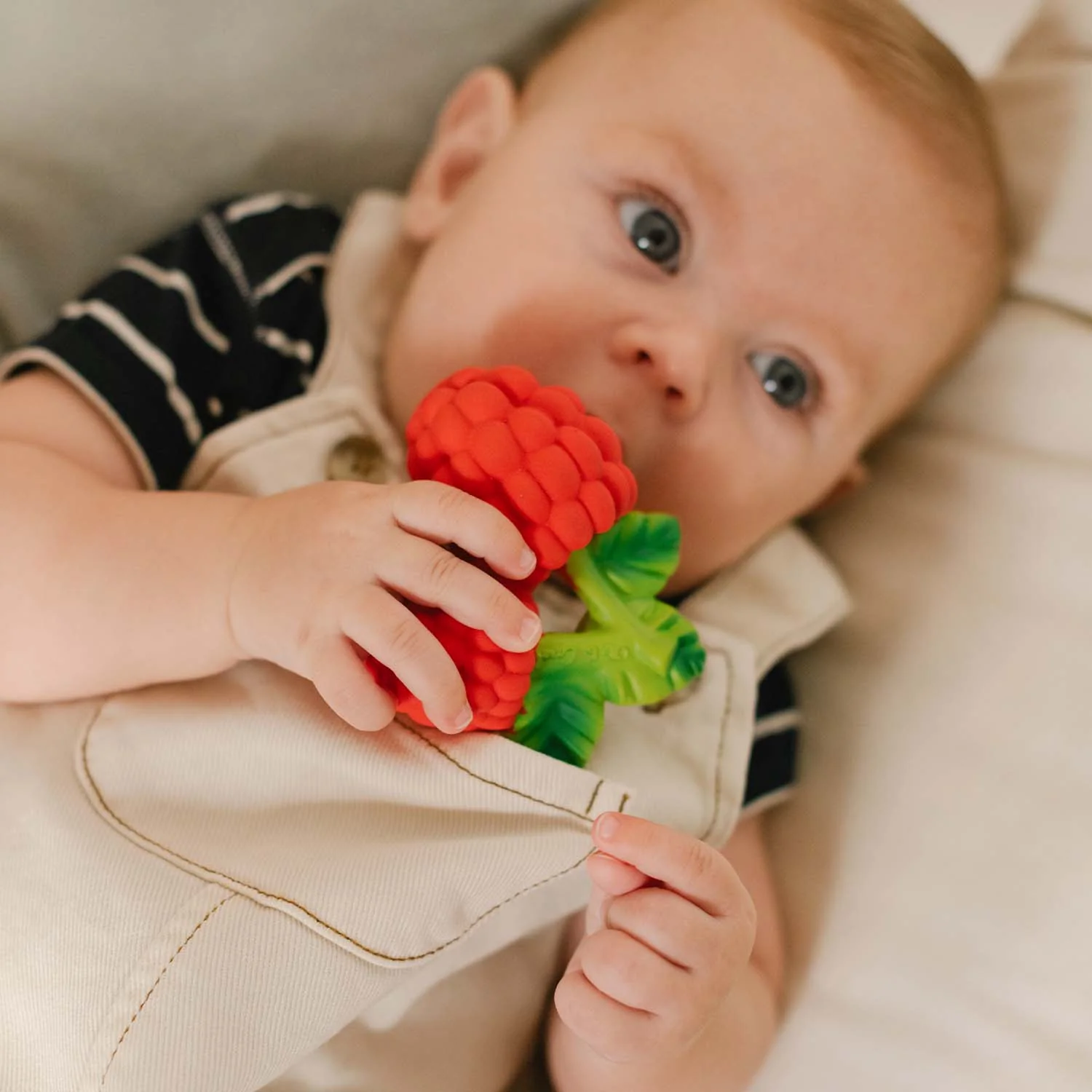 Valery the Raspberry Baby Teether - Image 2