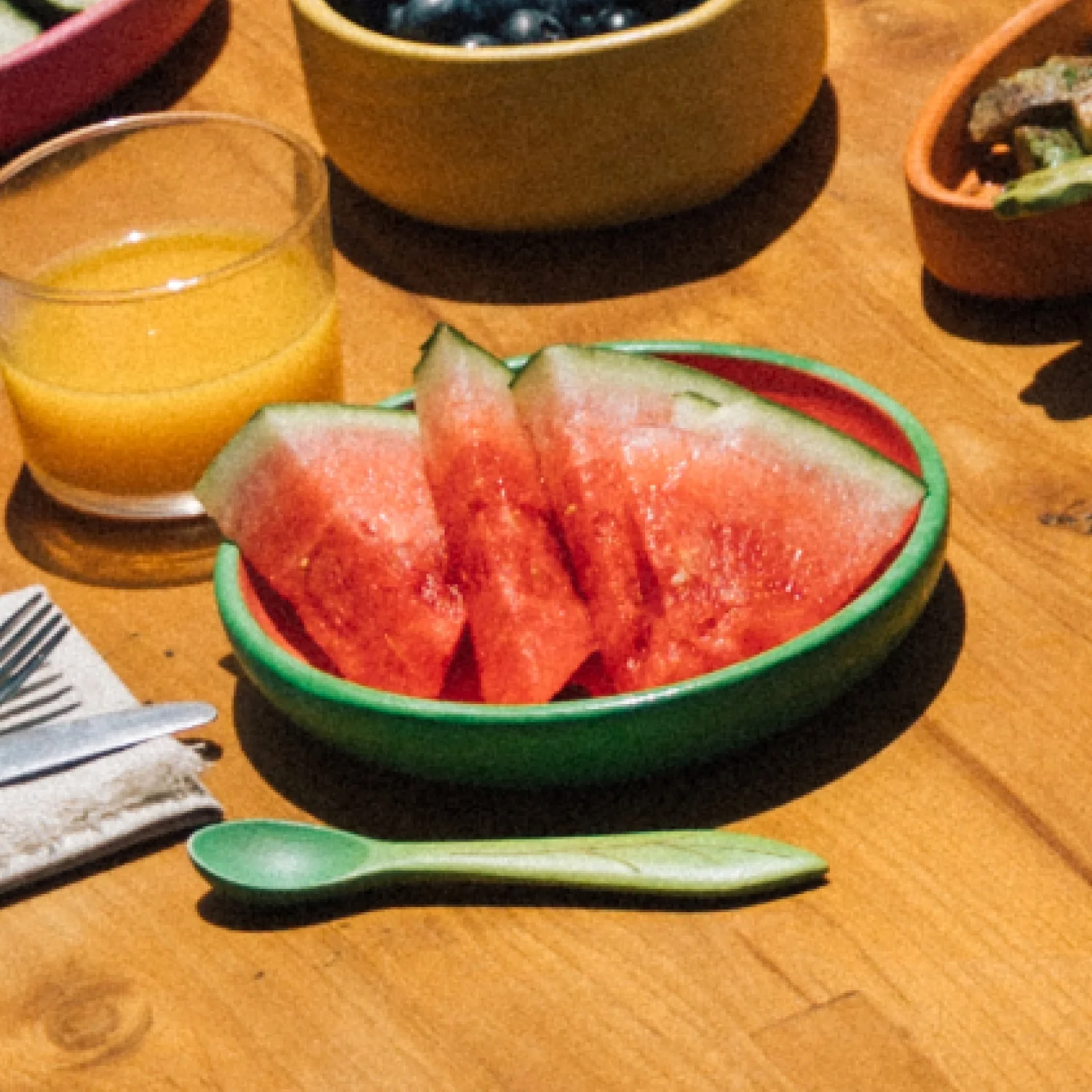 Wally The Watermelon Plate & Spoon Set - Image 5