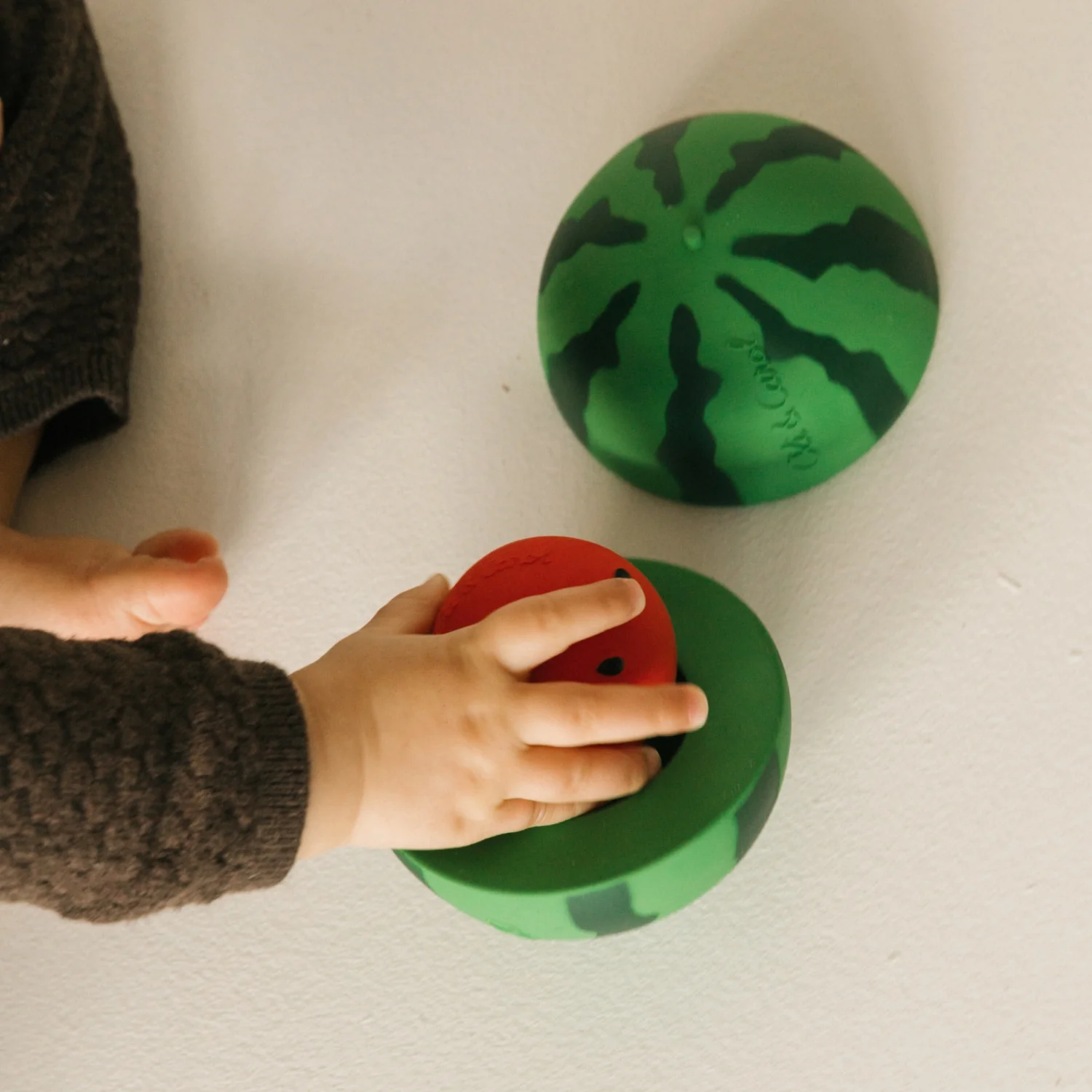 Watermelon Stacking Toy & Rattle Ball - Image 5
